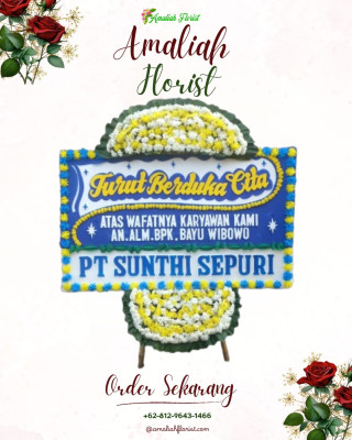 Papan Bunga Duka di Asakota