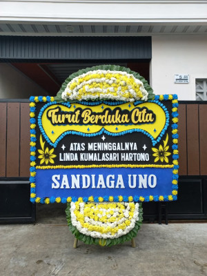 Papan Bunga Duka di Asakota